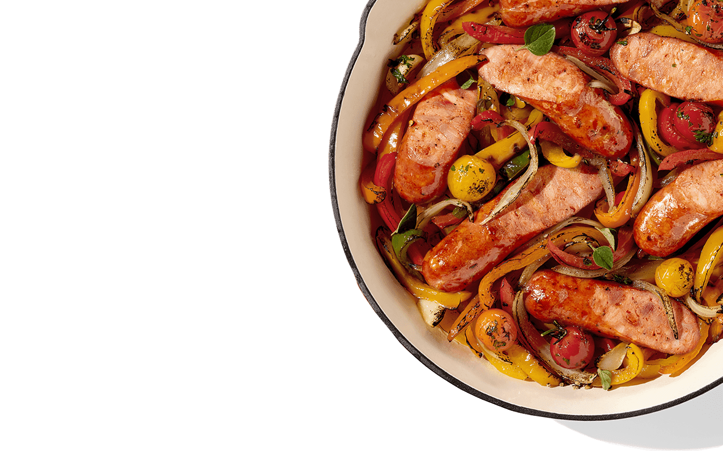 Aidells Sausage And Pepper Pan