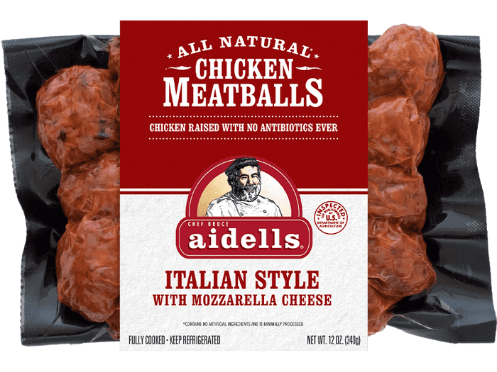 Italian Sausage Chicken Meatballs Mozzarella | Aidells with