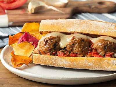 Zesty Italian Style Meatball Subs
