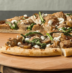 Aidells Caramelized Onion Meatball Pizza