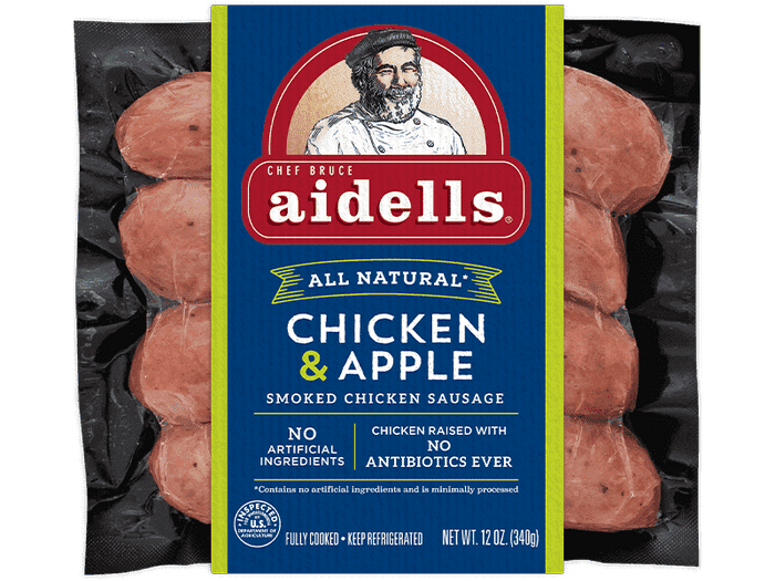 Chicken Apple Smoked Chicken Sausage Aidells